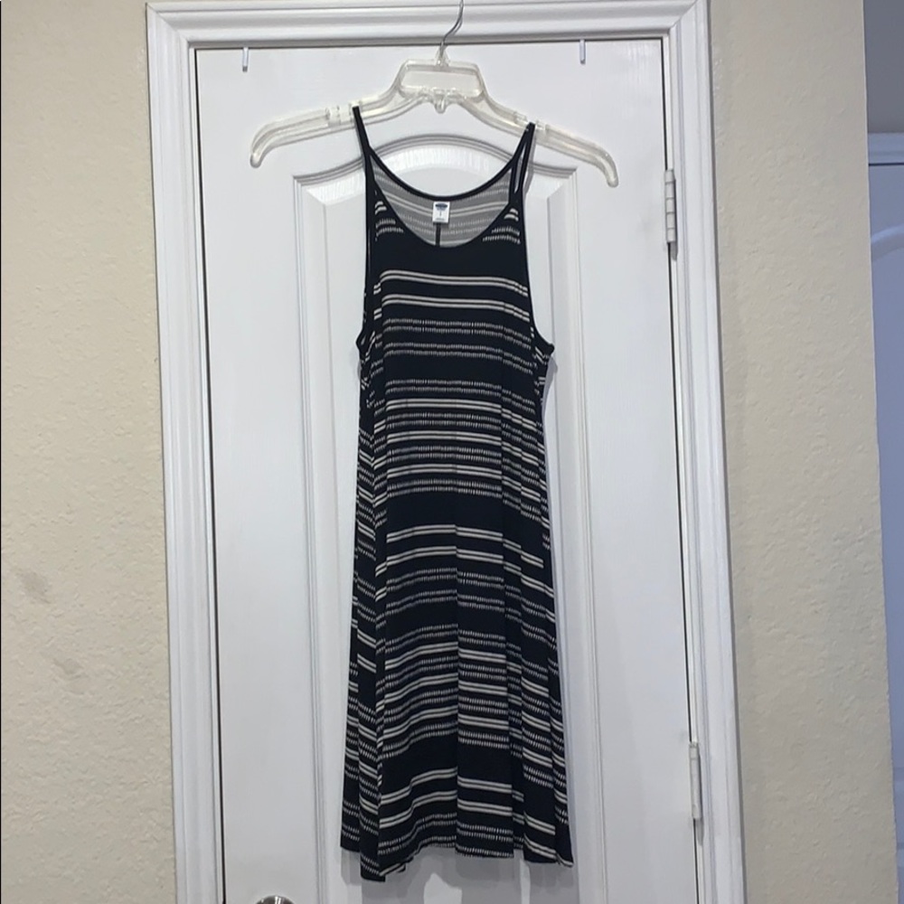 Black and white sundress
